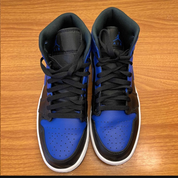 Jordan 1 Mid Hyper Royal - Picture 4 of 9